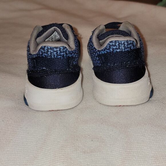 Adidas Toddler Cloudfoam Racer TR Sneaker Shoes Navy & Grey Size 5 - Picture 8 of 15